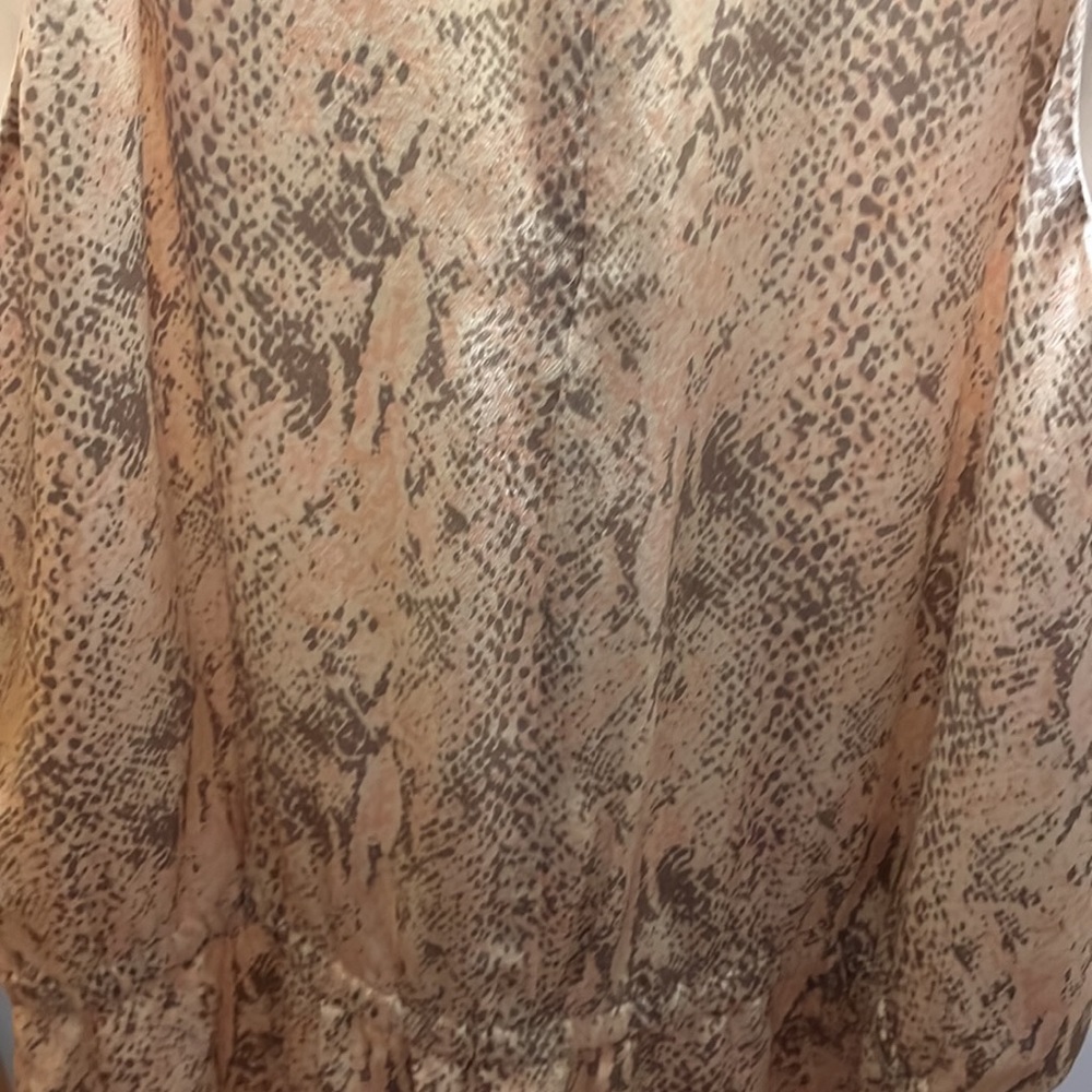 Garnet Hill 16 faux wrap snakeskin print - Picture 8 of 8